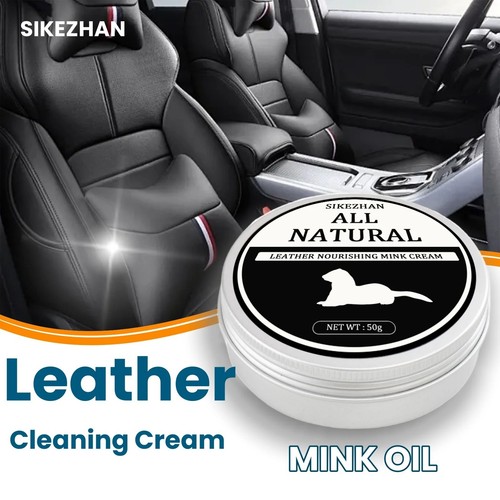Leather care cream - cream, oil