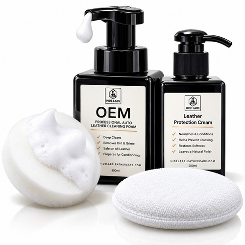 Leather cleaning kit car seats - kit,