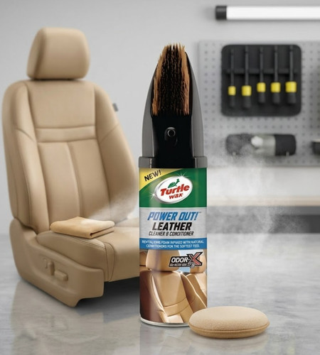 Turtle wax power out leather - turtle,